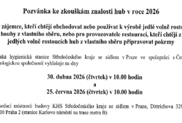 Zkouška znalosti hub